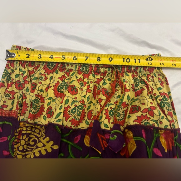 Floral Patchwork Maxi Skirt - Picture 6 of 8